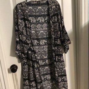 Elephant Lightweight Cardigan